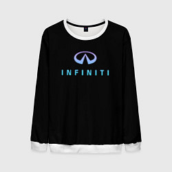 Мужской свитшот Infiniti logo neon