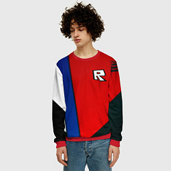 Свитшот мужской Roblox uniform, цвет: 3D-красный — фото 2