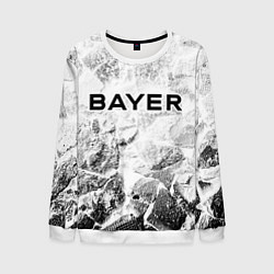 Свитшот мужской Bayer 04 white graphite, цвет: 3D-белый