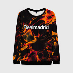 Мужской свитшот Real Madrid red lava