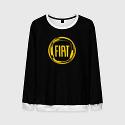 Мужской свитшот FIAT logo yelow