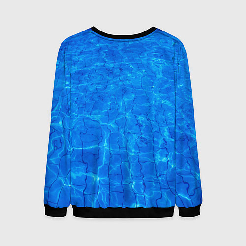 Мужской свитшот Боль сегодня - победа завтра / 3D-Черный – фото 2