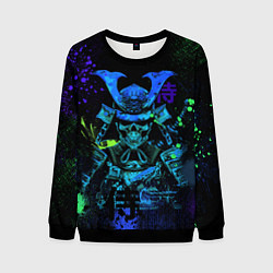 Мужской свитшот Дух череп - самурай