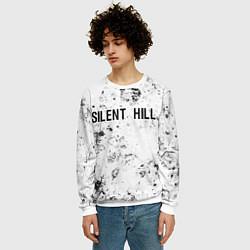 Свитшот мужской Silent Hill dirty ice, цвет: 3D-белый — фото 2