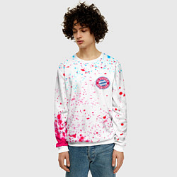 Свитшот мужской Баерн Мюнхен, цвет: 3D-белый — фото 2