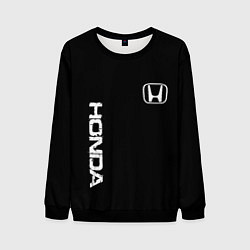 Мужской свитшот Honda white logo auto