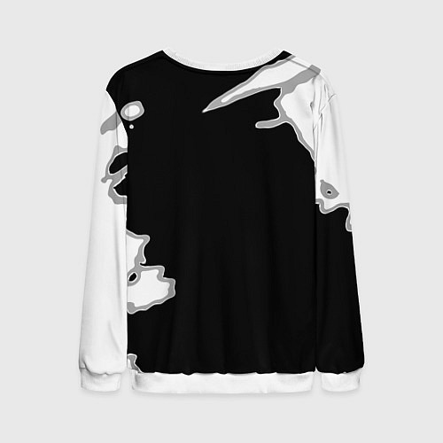 Мужской свитшот Juventus fc краски / 3D-Белый – фото 2