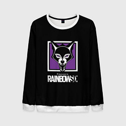 Мужской свитшот Rainbow six logo ubisoft