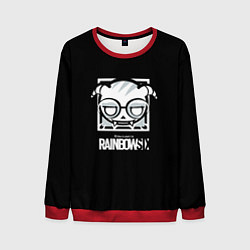 Мужской свитшот Rainbow six logo games action