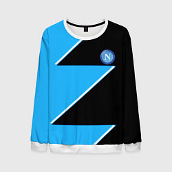 Мужской свитшот Napoli fc geometry blue