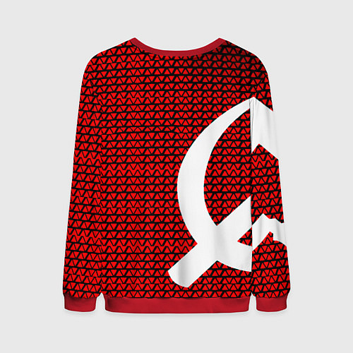 Мужской свитшот РФ стиль СССР / 3D-Красный – фото 2