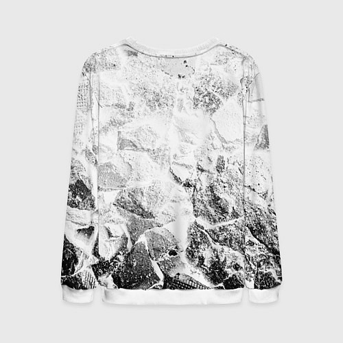 Мужской свитшот Burzum white graphite / 3D-Белый – фото 2