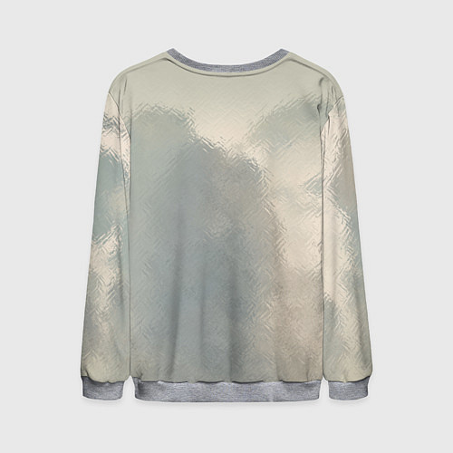 Мужской свитшот Кибернетическая девушка воин / 3D-Меланж – фото 2