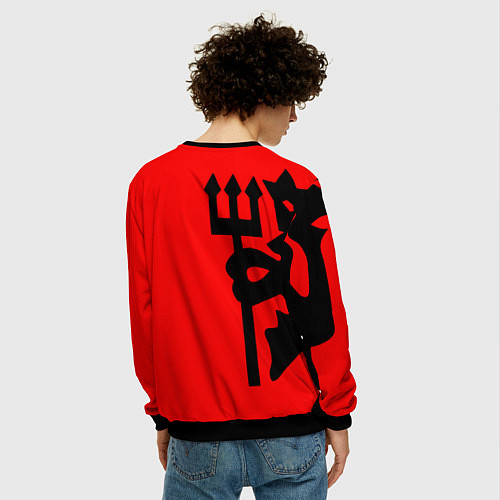 Мужской свитшот Liverpool fc sport steel / 3D-Черный – фото 4