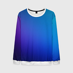 Мужской свитшот Градиент небесных цветов