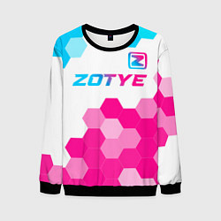 Мужской свитшот Zotye neon gradient style посередине