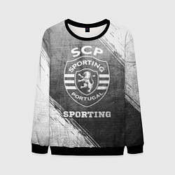 Мужской свитшот Sporting - grey gradient