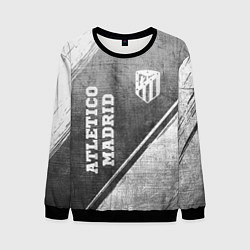 Мужской свитшот Atletico Madrid - grey gradient вертикально