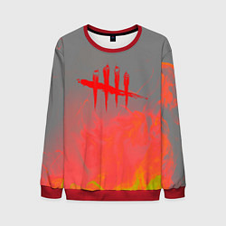 Мужской свитшот Dead by Daylight logo fire