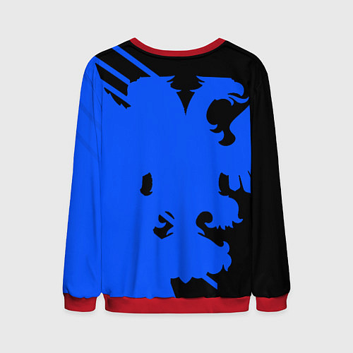 Мужской свитшот Россия герб патриот / 3D-Красный – фото 2