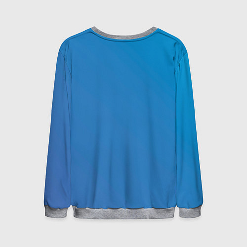 Мужской свитшот This is love - heavenly / 3D-Меланж – фото 2