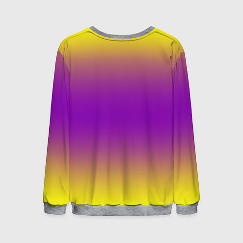 Мужской свитшот Градиент текстура абстракция / 3D-Меланж – фото 2