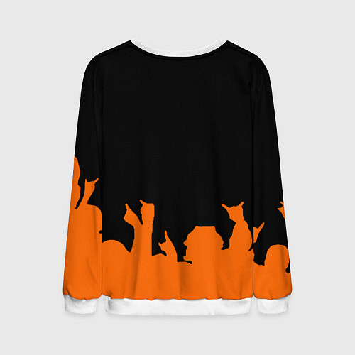 Мужской свитшот Green day rock / 3D-Белый – фото 2