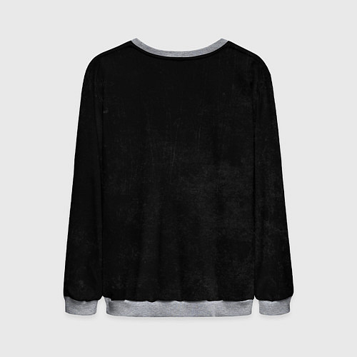 Мужской свитшот RIP - My motivation / 3D-Меланж – фото 2