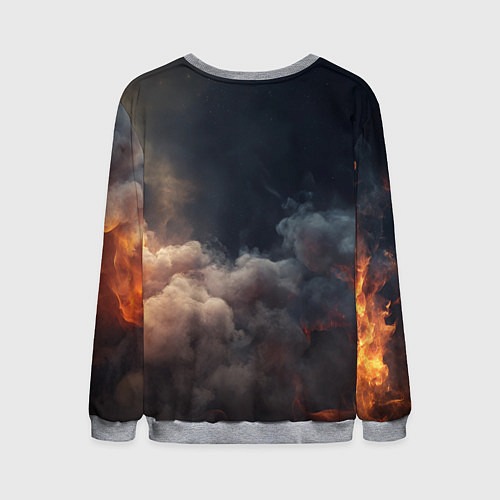 Мужской свитшот Deadlock Seven / 3D-Меланж – фото 2