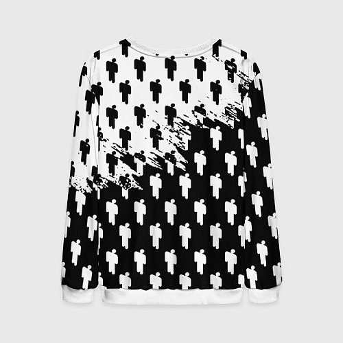 Мужской свитшот Quake pattern men / 3D-Белый – фото 2
