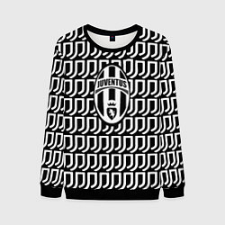 Свитшот мужской Juventus fc pattern, цвет: 3D-черный