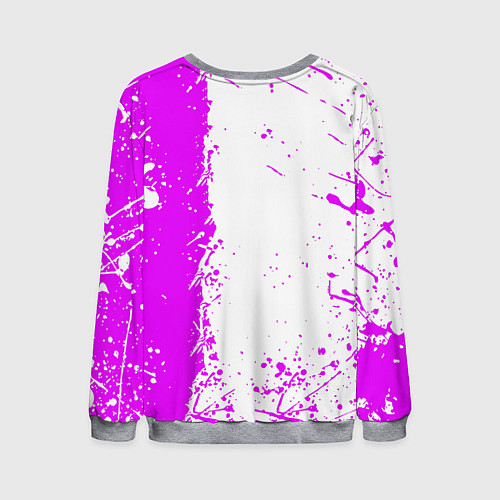 Мужской свитшот Fortnite pink color / 3D-Меланж – фото 2