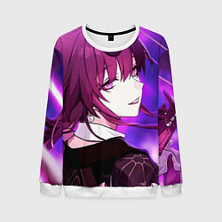 Мужской свитшот Honkai Star Rail Kafka violet light