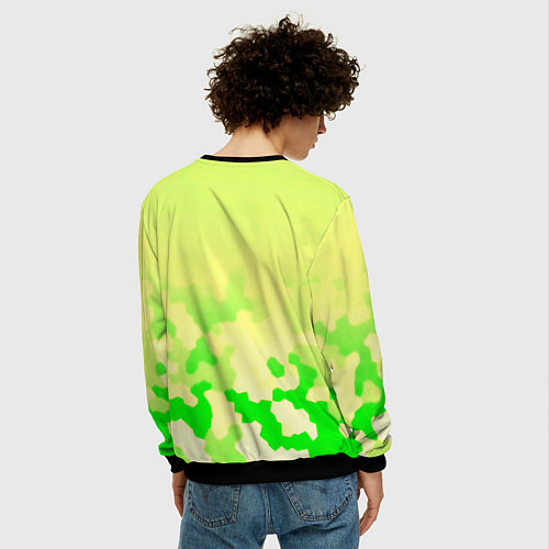 Мужской свитшот Xbox camo / 3D-Черный – фото 4