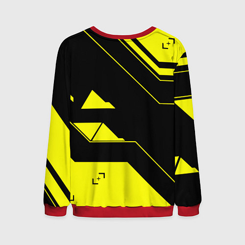 Мужской свитшот Farcry geometry sport / 3D-Красный – фото 2