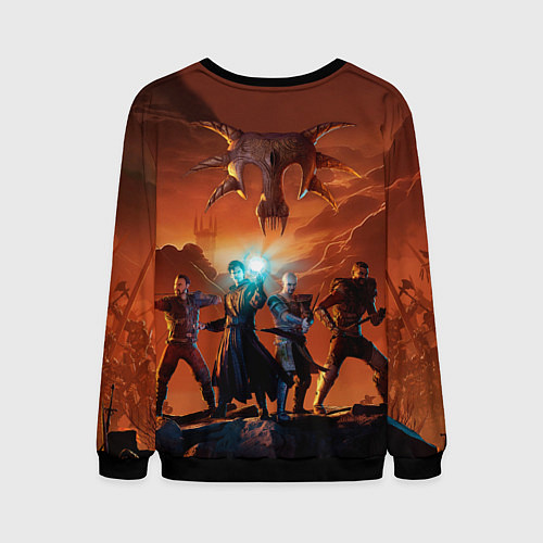 Мужской свитшот Герои из Gothic remake / 3D-Черный – фото 2