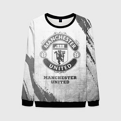 Мужской свитшот Manchester United - white gradient