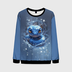 Мужской свитшот Змея с большими глазами