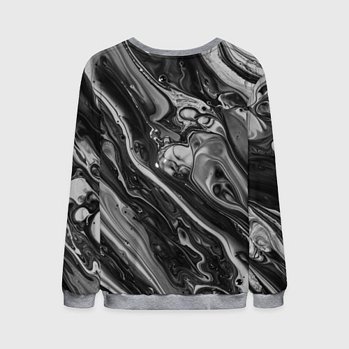 Мужской свитшот Чернила / 3D-Меланж – фото 2