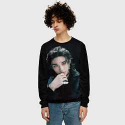 Свитшот мужской Stray Kids Hyunjin Giant concept, цвет: 3D-черный — фото 2