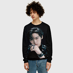 Свитшот мужской Stray Kids Lee Know Giant concept, цвет: 3D-черный — фото 2