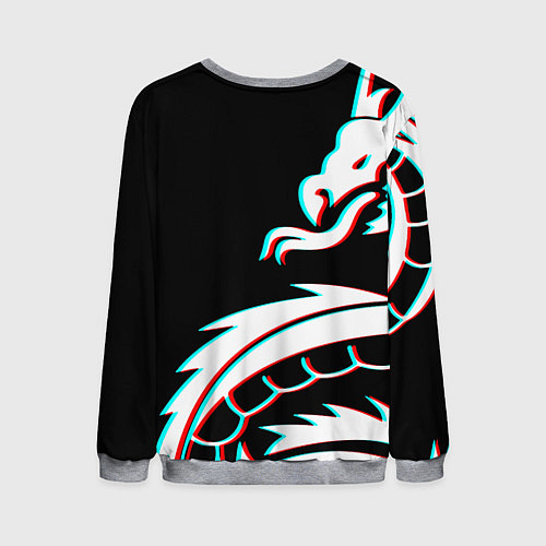 Мужской свитшот Assassins Creed Shadows game / 3D-Меланж – фото 2