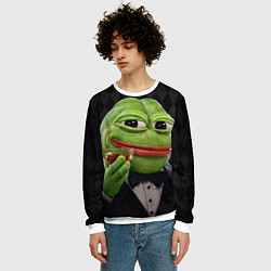 Свитшот мужской Pepe - its my dudes, цвет: 3D-белый — фото 2