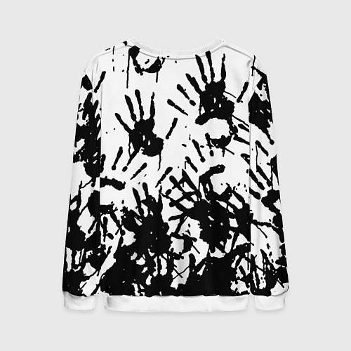 Мужской свитшот Death stranding 2 / 3D-Белый – фото 2