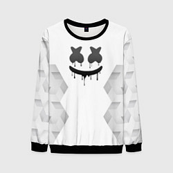 Мужской свитшот Marshmello white poly