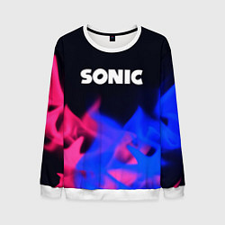 Мужской свитшот Sonic neon flame