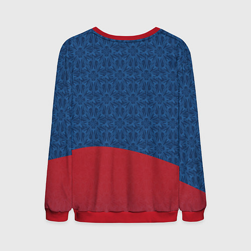 Мужской свитшот Прыжок Человека-паука / 3D-Красный – фото 2