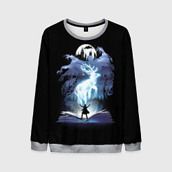 Свитшот мужской Harry Potter patronus and dementors, цвет: 3D-меланж