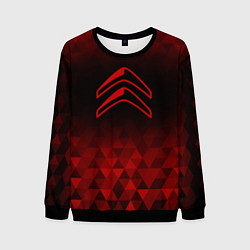Мужской свитшот Citroen red poly
