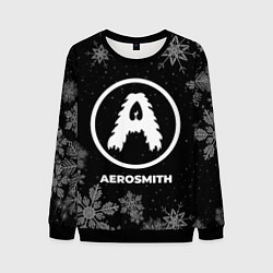 Мужской свитшот Снежный Aerosmith